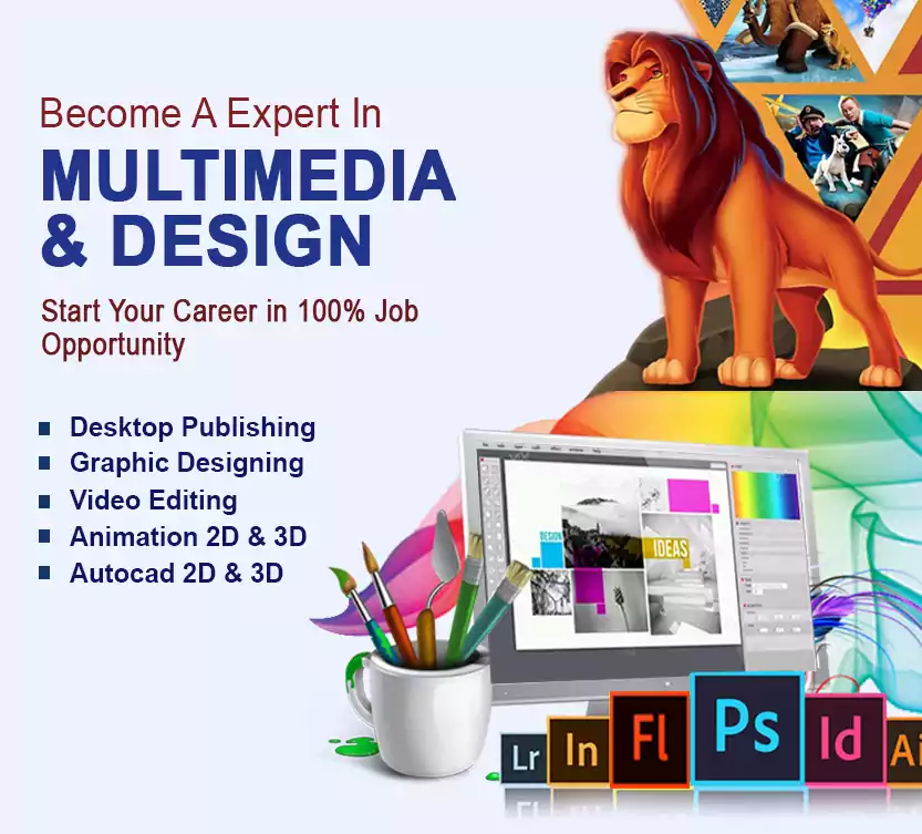 Learn Advance Course in Multimedia and Design Max Computer